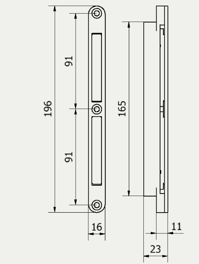 Adjustable magnetic block M&T