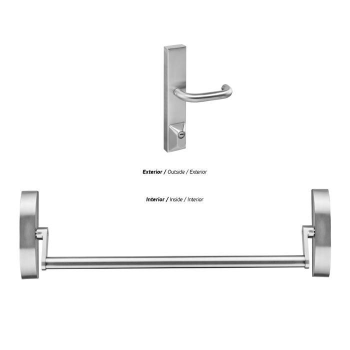 Antipanic reversible lock JNF IN.20.952
