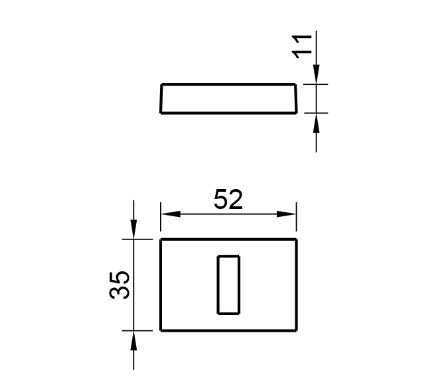 BB rosette Tupai 4065 RE