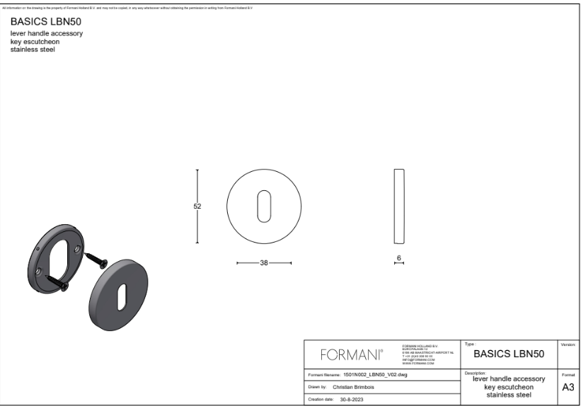 BB накладка Formani BASICS LBN50