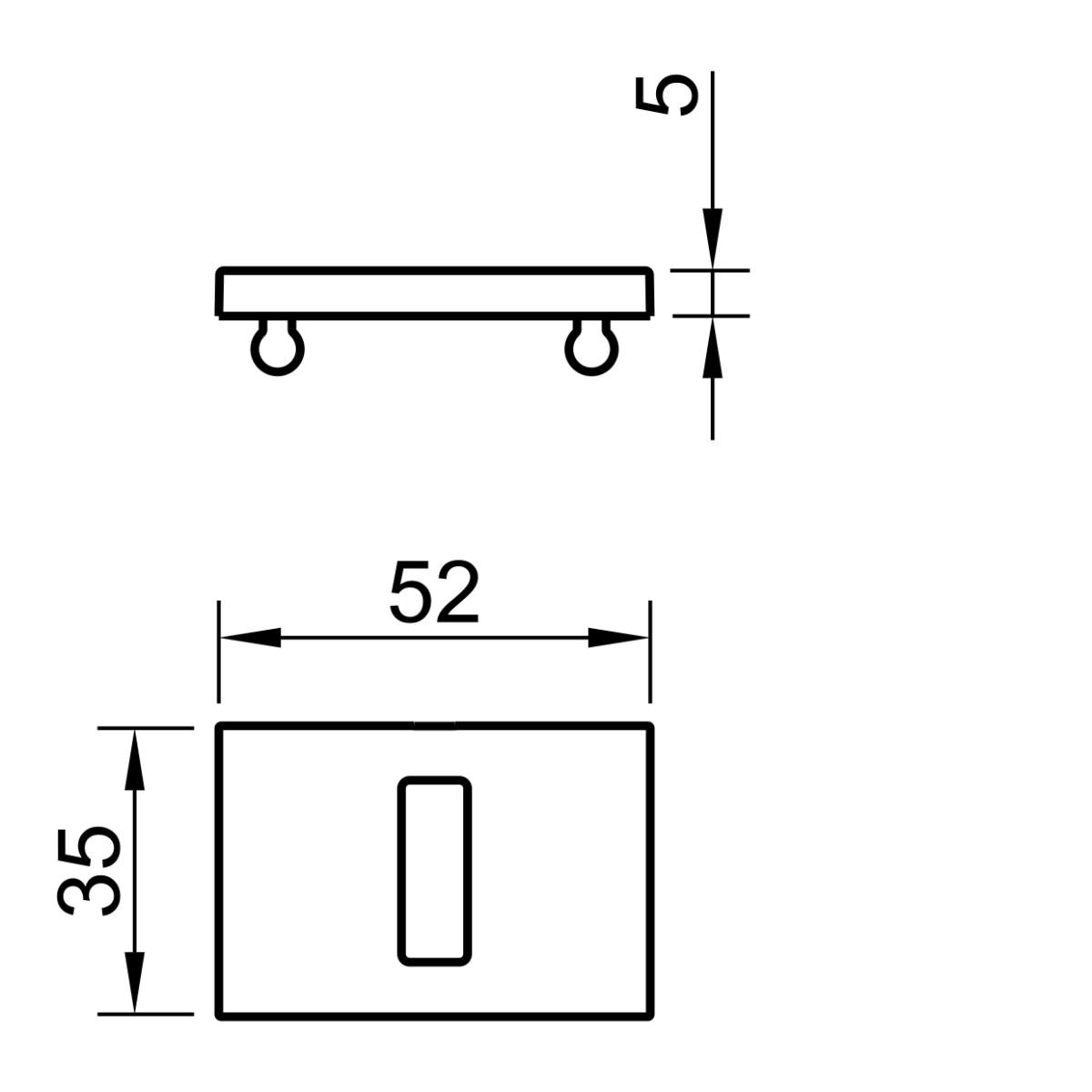 BB накладка Tupai 4085 5RE