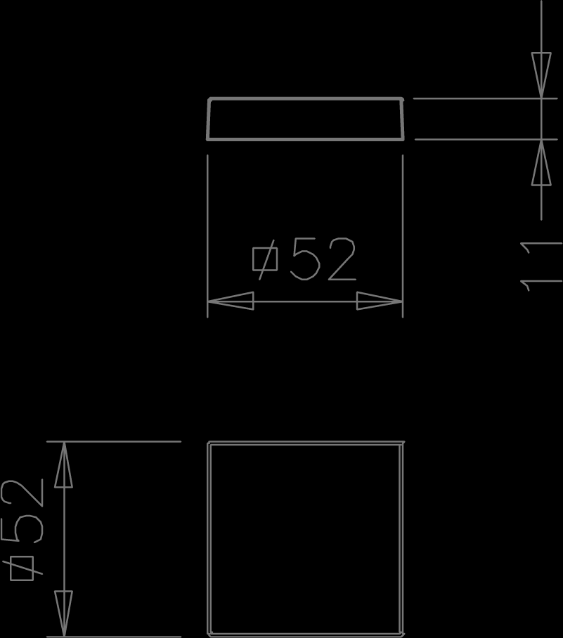 Blind rosette Tupai 3046 Q