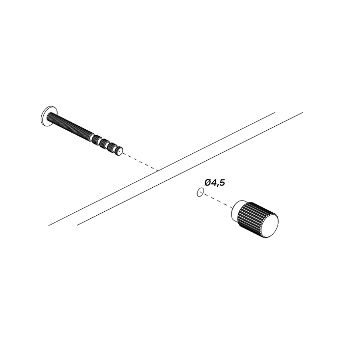 Cabinet handle JNF IN.22.145.LN.