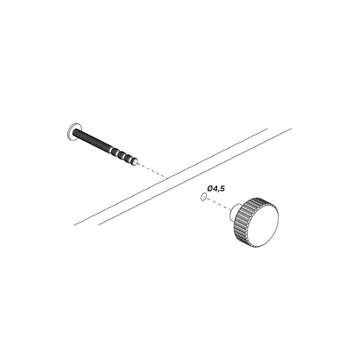 Cabinet handle JNF IN.22.145.LN.