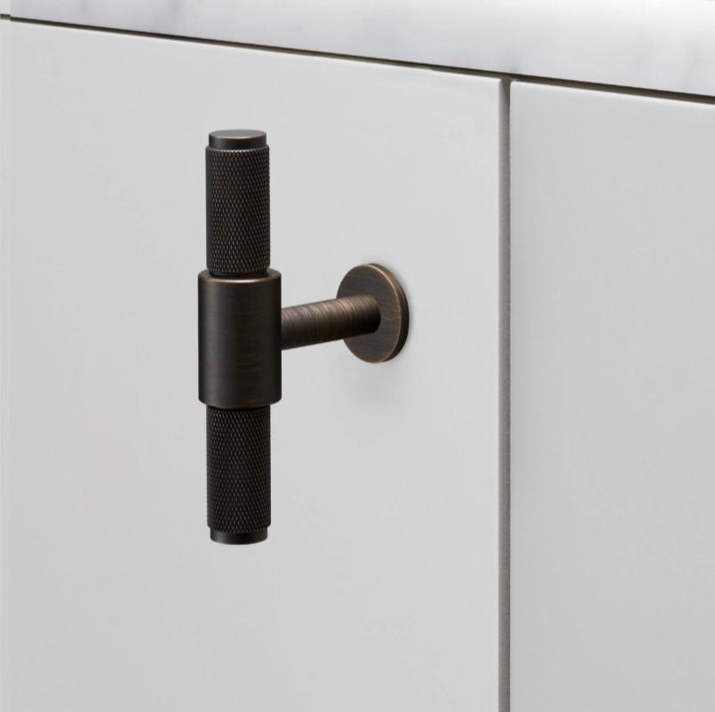 Cabinet knob Buster + Punch Cross