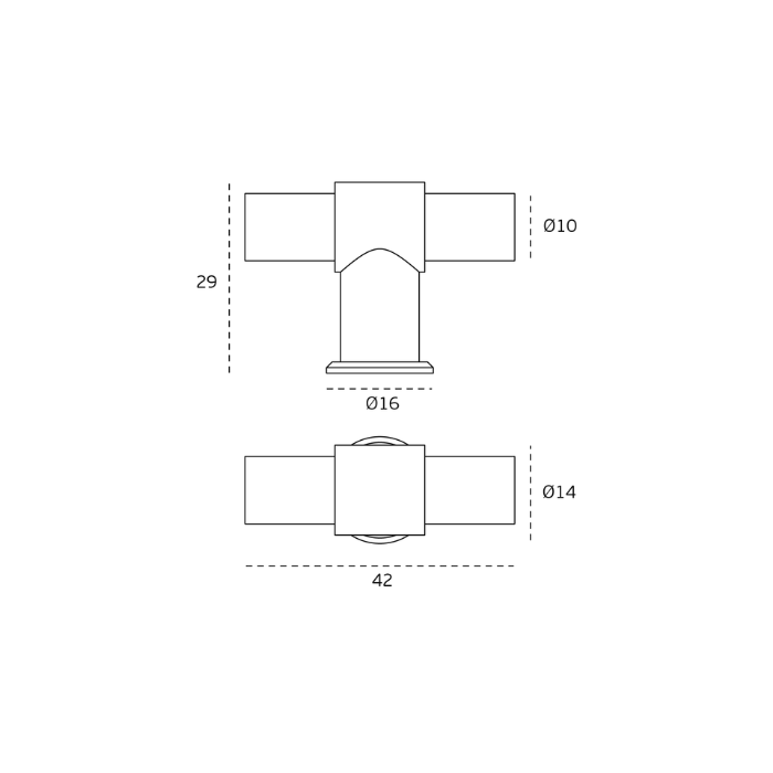 Cabinet knob JNF IN.22.152.