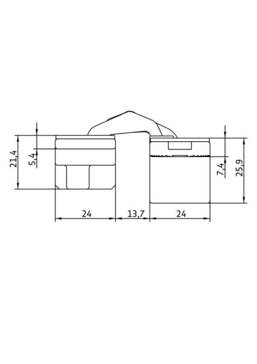 Concealed hinges Anselmi AN 150 3D (521)