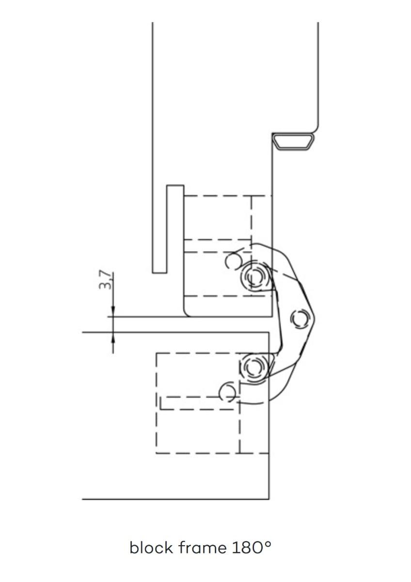 Concealed hinges Anselmi AN 150 3D (521)
