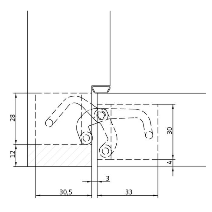 Concealed hinges Anselmi AN 161 3D FVZ 12/38