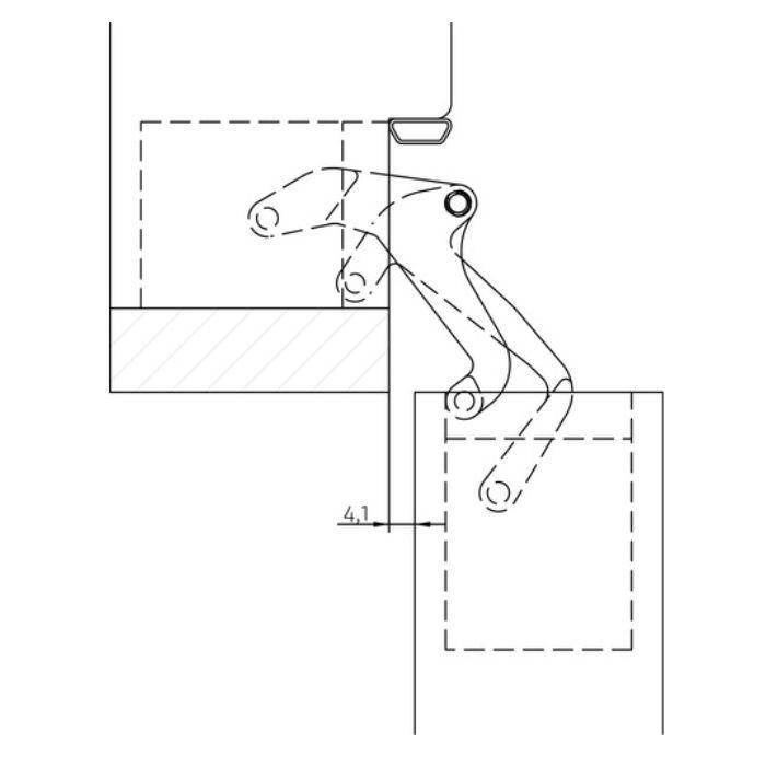 Concealed hinges Anselmi AN 164 3D FVZ 14/40
