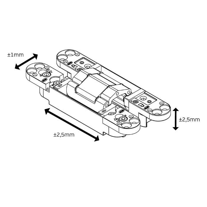 Concealed hinges JNF COPLAN IN.05.061