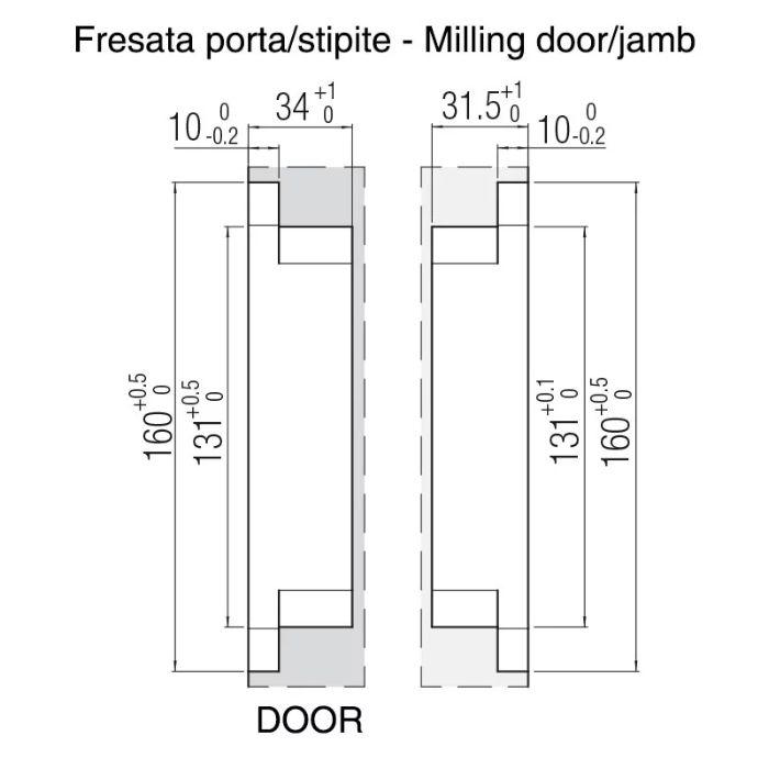 Concealed hinges Krona Koblenz ATOMIKA KARAKTER K8080