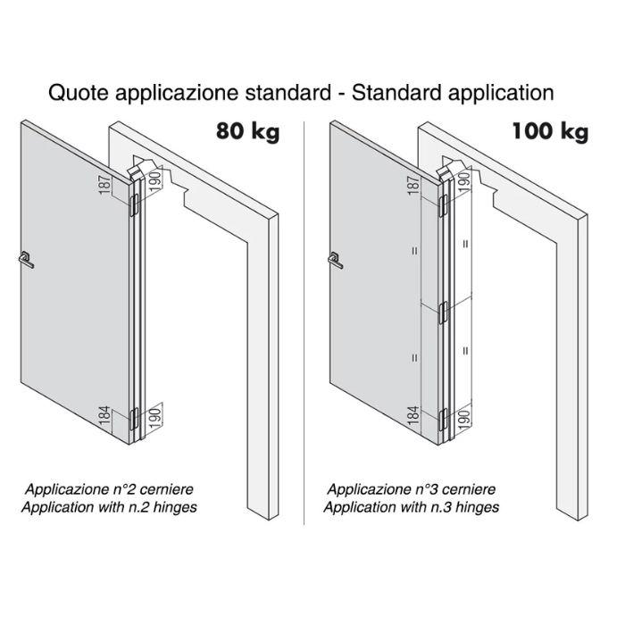 Concealed hinges Krona Koblenz ATOMIKA KARAKTER K8080