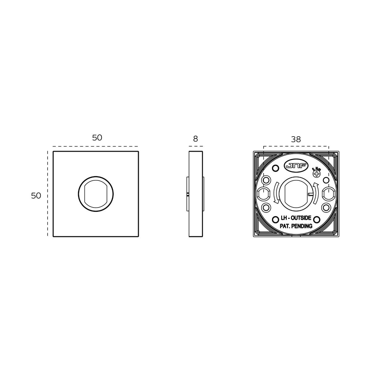 Door hande JNF IN.00.178.