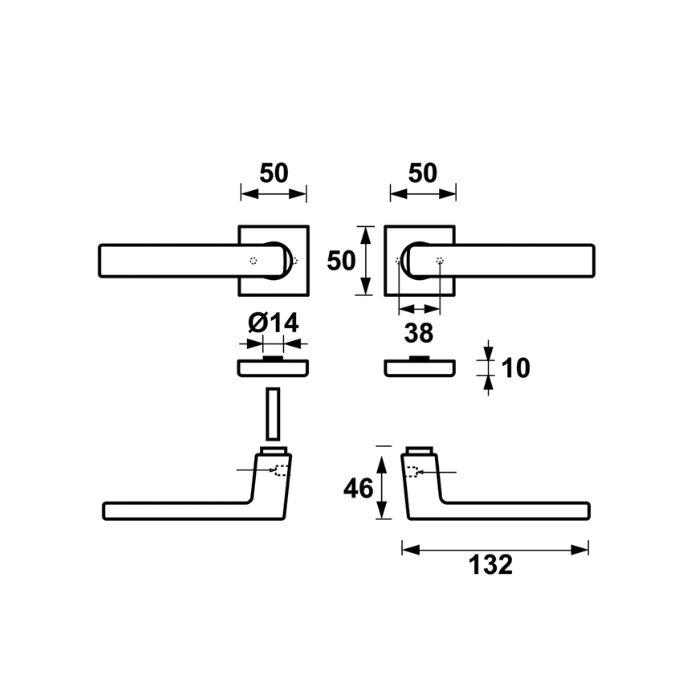 Door handle Axa Home Security Tripoli