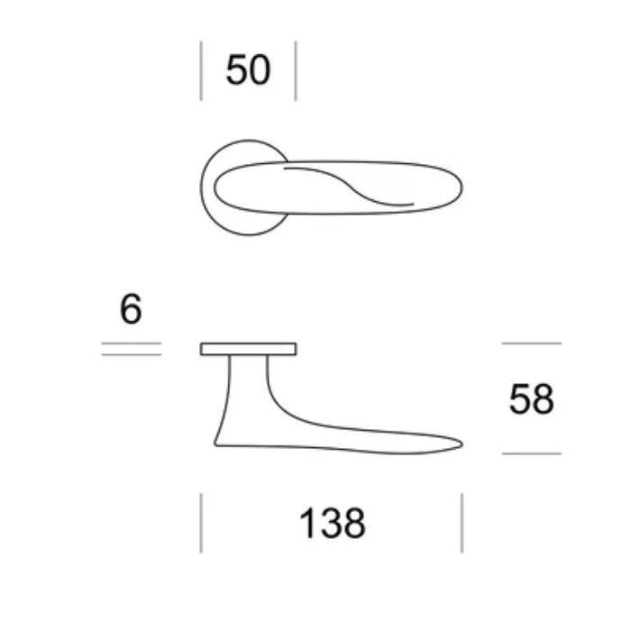 Door handle Ento LIFE R6