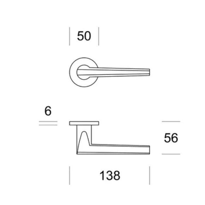 Door handle Ento PILOT R6