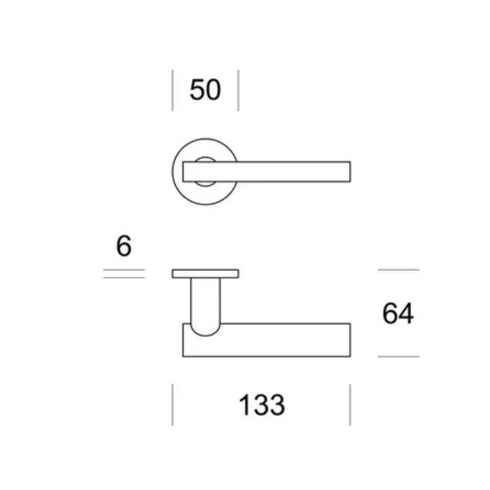 Door handle Ento SMART R6