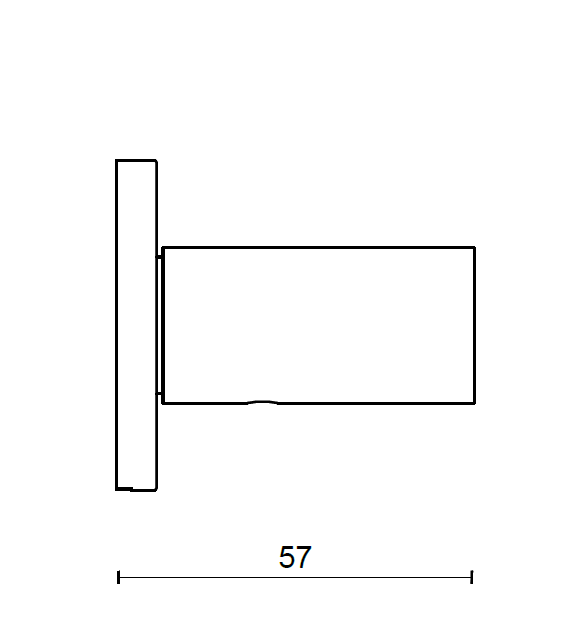 Door handle Formani TENSE BB103-G