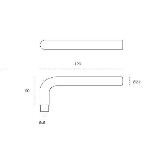 Door handle JNF IN.00.085
