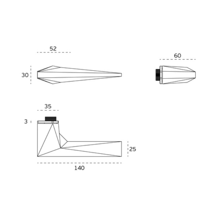 Door handle JNF IN.00.131.