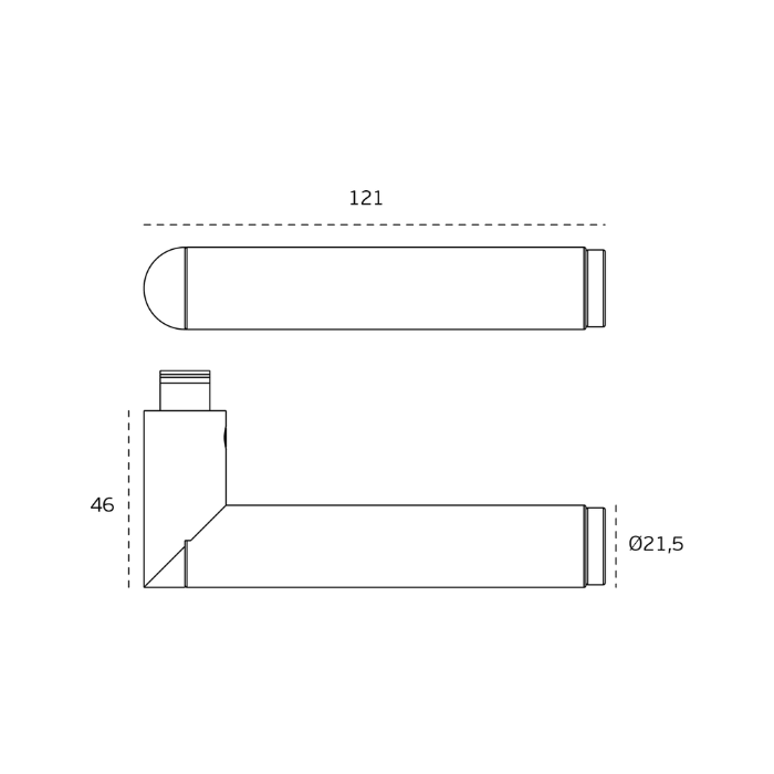 Door handle JNF IN.00.401.