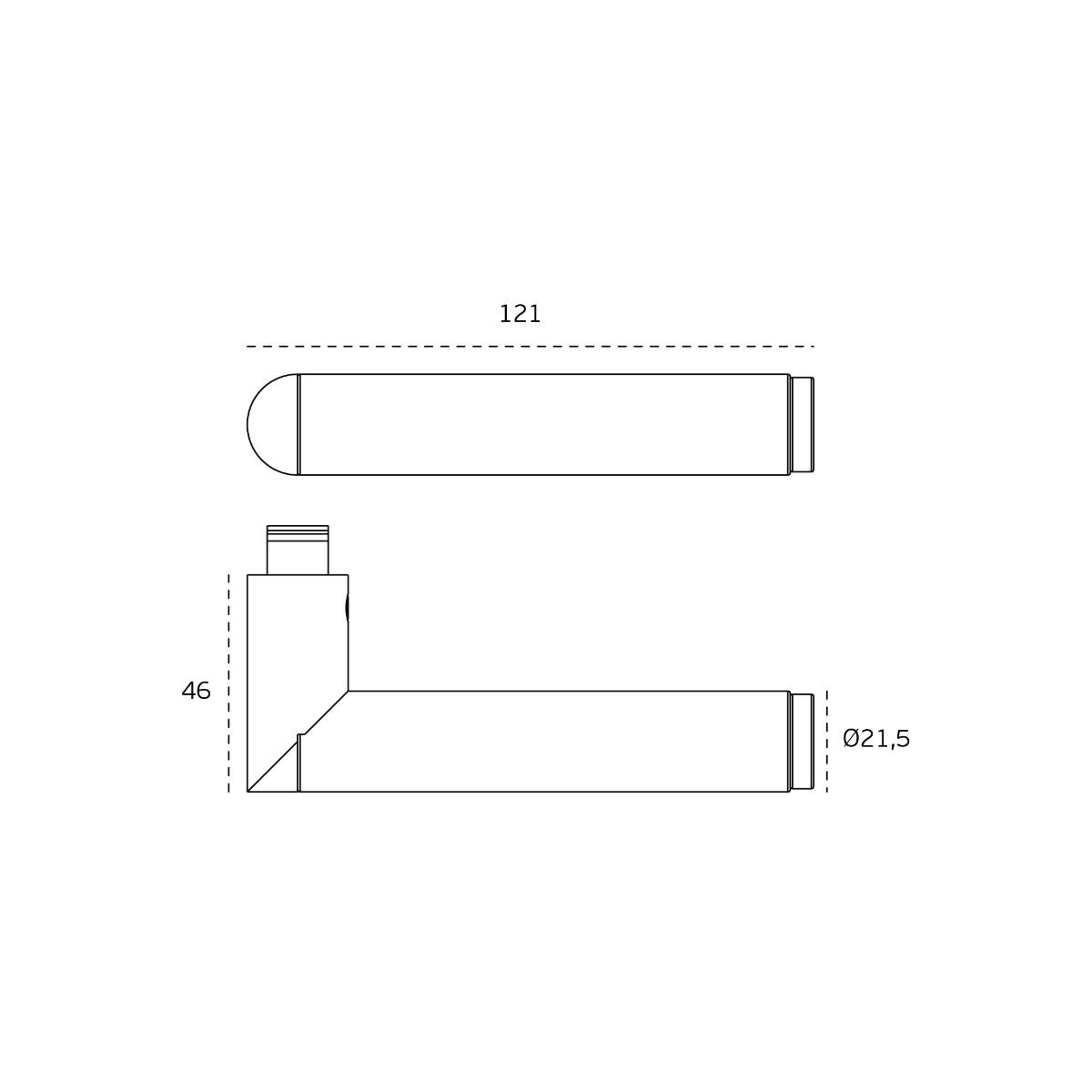 Door handle JNF IN.00.413.
