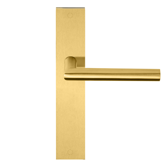Door handle on plate Formani BASICS LB2-19P236SFC