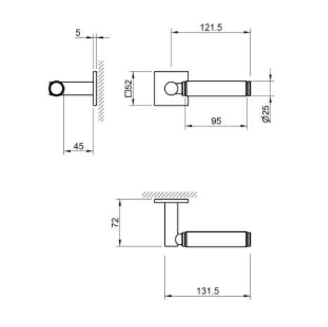 Door handle Tupai 4200/202 5SQ