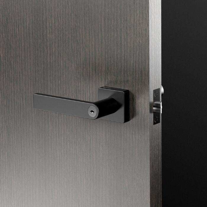 Door handle with integrated lock Meroni Air