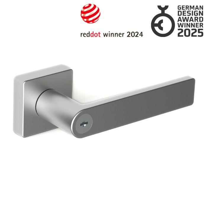 Door handle with integrated lock Meroni Air