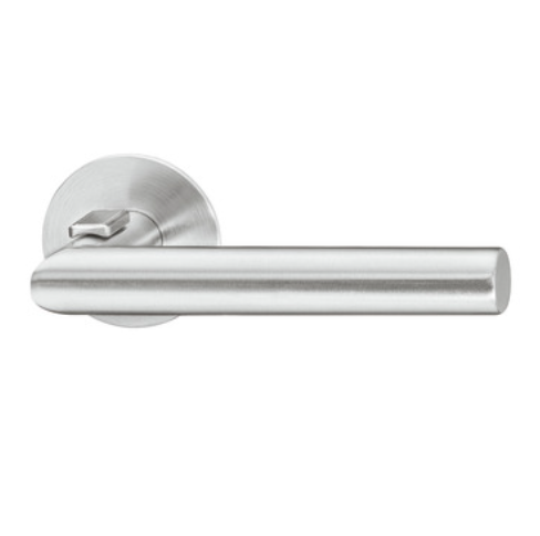 Door handle with integrated WC lock Hafele Startec LDH 0171-S