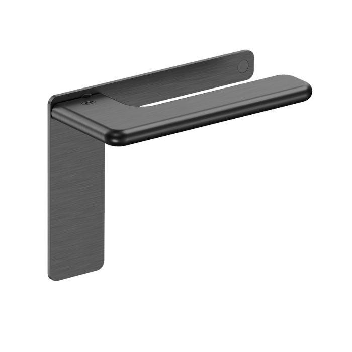 Door handle with plate JNF IN.00.532.PL.SF