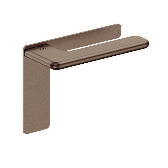 Door handle with plate JNF IN.00.532.PL.SF