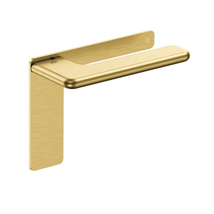 Door handle with plate JNF IN.00.532.PL.SF