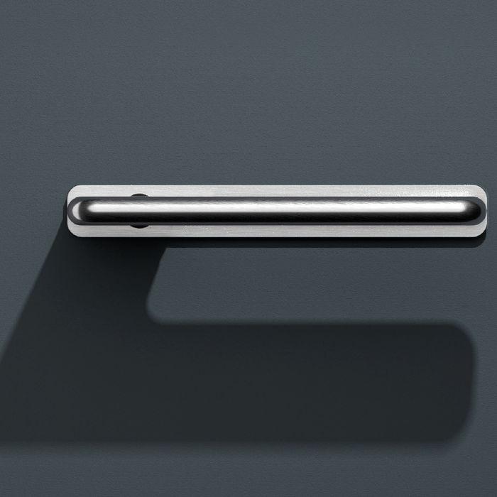 Door handle with plate JNF IN.00.532.PL.SF