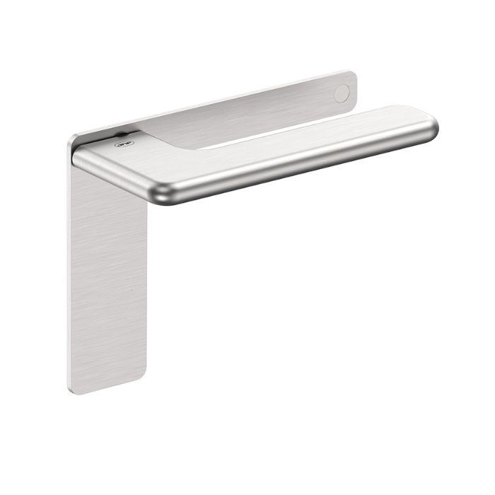 Door handle with plate JNF IN.00.532.PL.SF