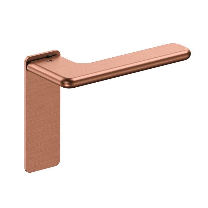 Door handle with plate JNF IN.00.532.PR.SF