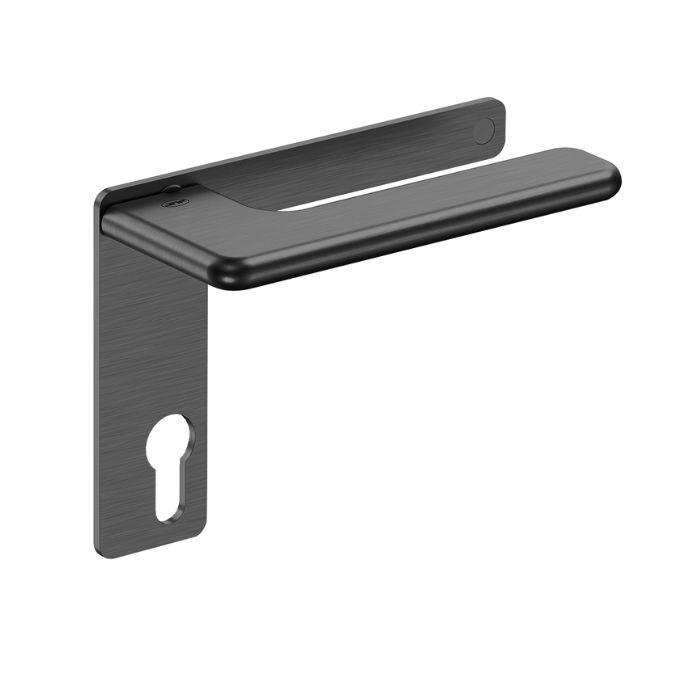 Door handle with PZ plate JNF IN.00.532.PL.PZ