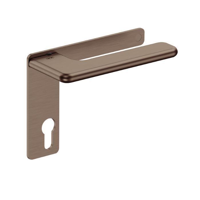 Door handle with PZ plate JNF IN.00.532.PL.PZ
