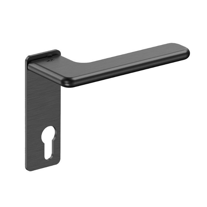 Door handle with PZ plate JNF IN.00.532.PR.PZ