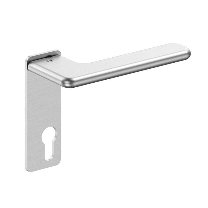 Door handle with PZ plate JNF IN.00.532.PR.PZ