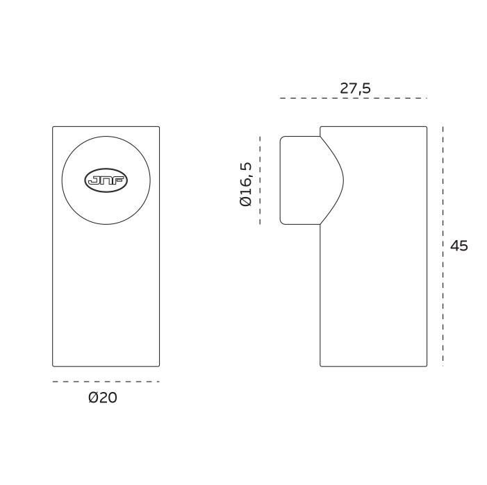 Door stopper JNF IN.13.008