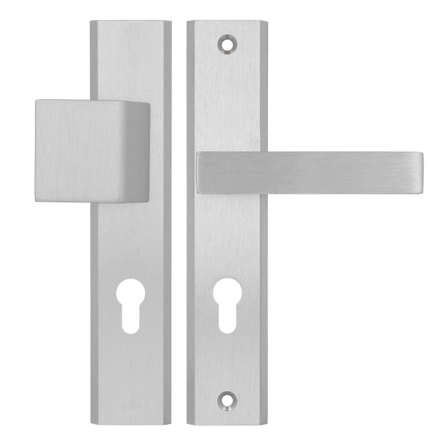 Durvju rokturis - rokturpoga komplekts Axa Home Security Haga++ HK 72 mm