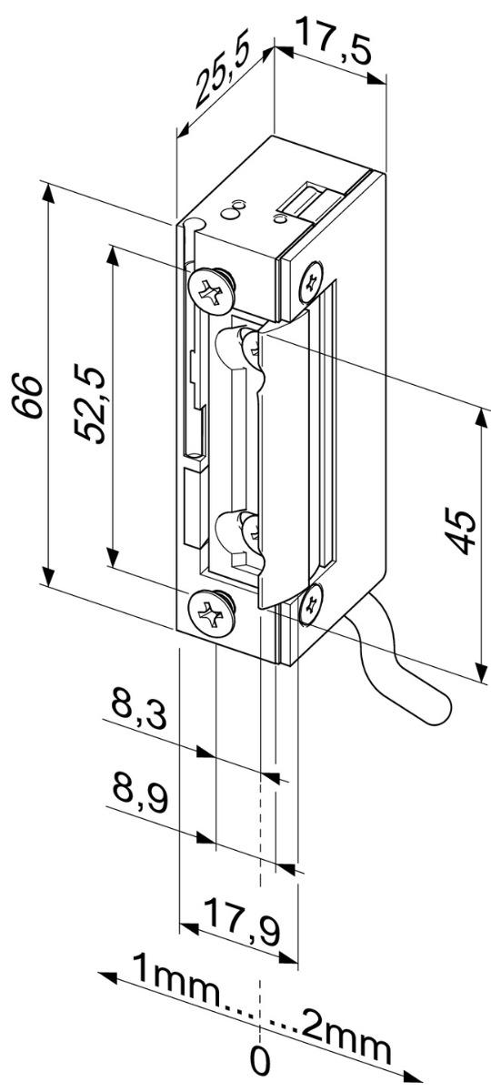 Electric strike Eff Eff Assa Abloy 118W