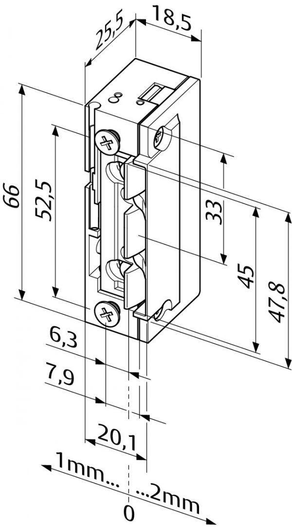 Elektrosprūds Eff Eff Assa Abloy 118E.13