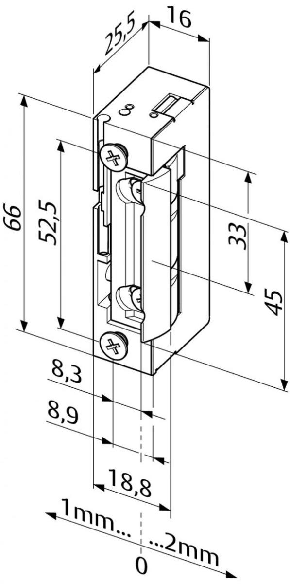 Elektrosprūds Eff Eff Assa Abloy 138