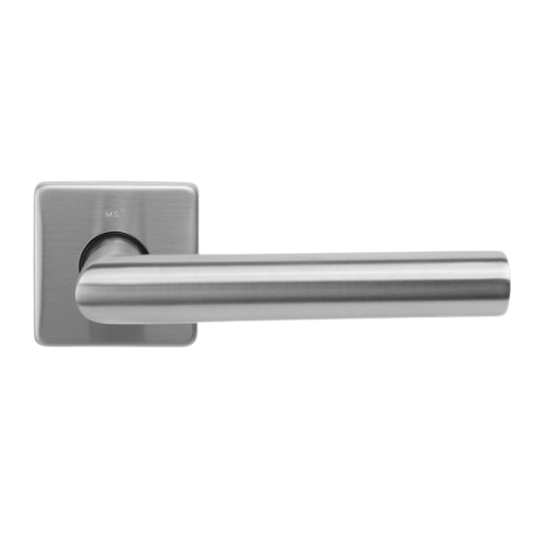 Fire-resistant door handle with PZ rosette M&T Lusy Q