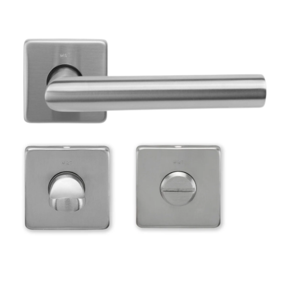 Fire-resistant door handle with WC knob M&T Lusy Q