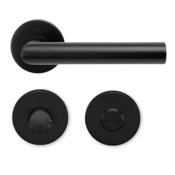 Fire-resistant door handle with WC knob M&T Lusy R